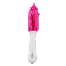 Load image into Gallery viewer, Dog Hair Bath Brush Soft Silicone