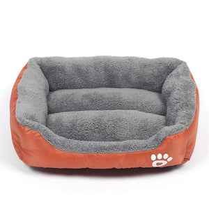 Soft Dog Beds Warm Fleece Lounger Sofa for Small Dogs