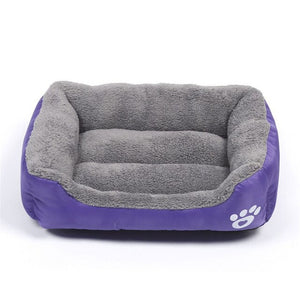 Soft Dog Beds Warm Fleece Lounger Sofa for Small Dogs