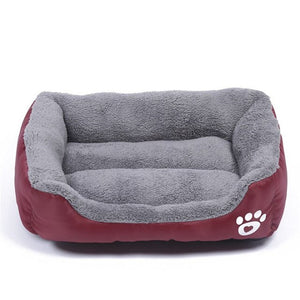 Soft Dog Beds Warm Fleece Lounger Sofa for Small Dogs