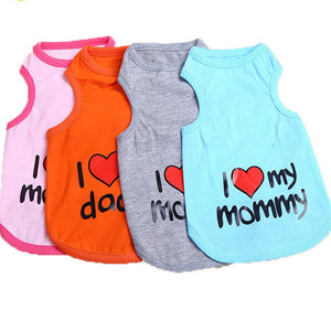 S-XL Dog Clothes Cotton