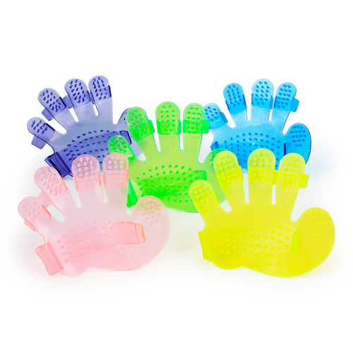 Plastic Dog  brush Glove