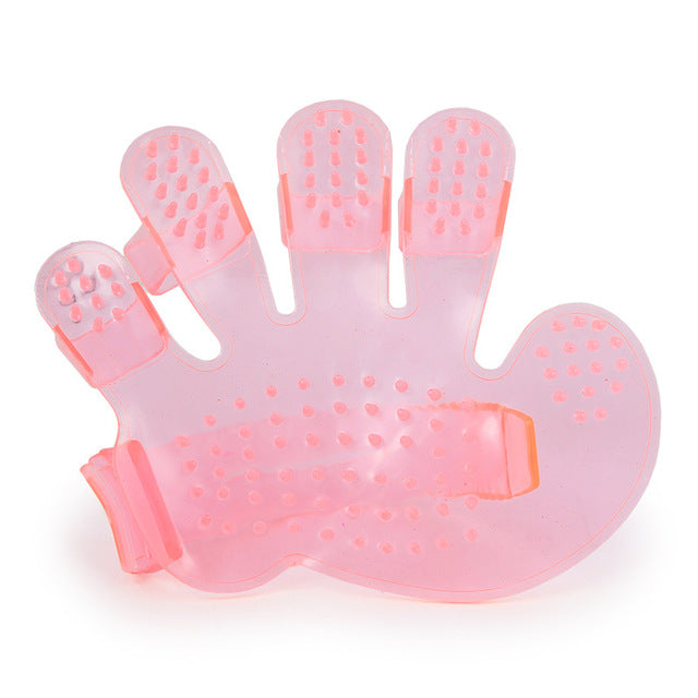 Plastic Dog  brush Glove