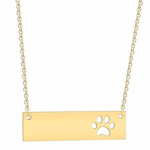 Dog Paw Necklace